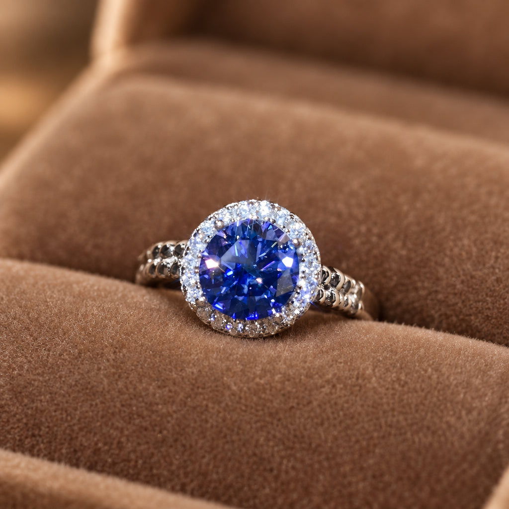 Ring Isabella - 2ct Moissanite, Platinum-Plated Elegance Women's Ring Velanci