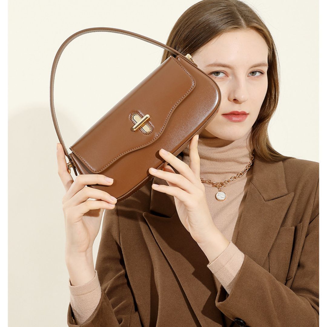 Velanci Ashford Pearl Leather Handbag