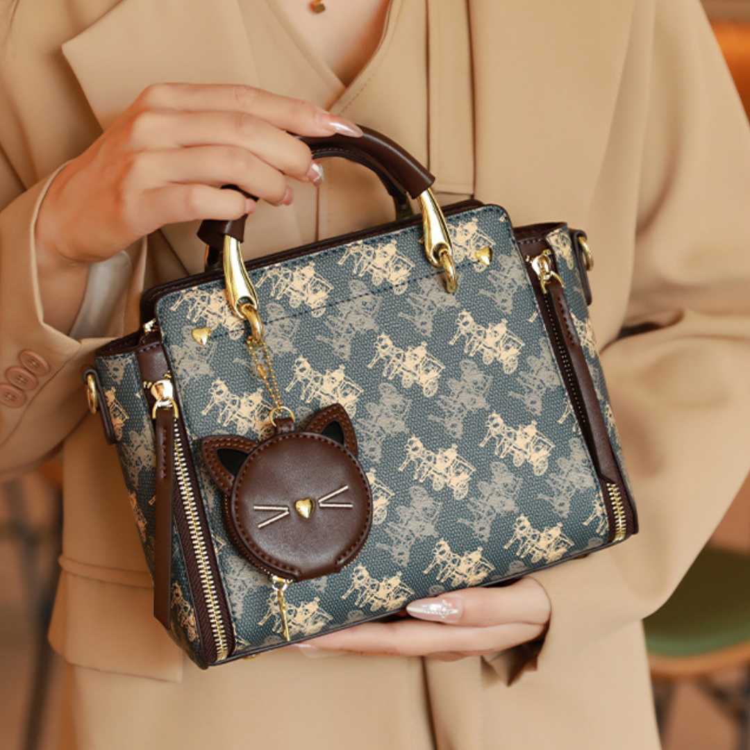 Velanci Cathalina Leather Handbag - Timeless Elegance in Every Stitch