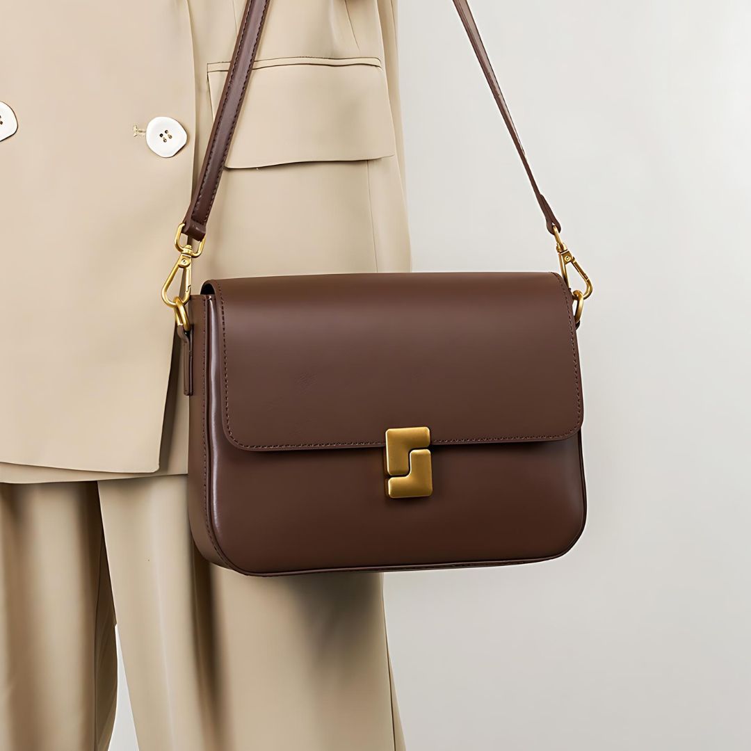 Velanci Celestial Reverence Leather Handbag