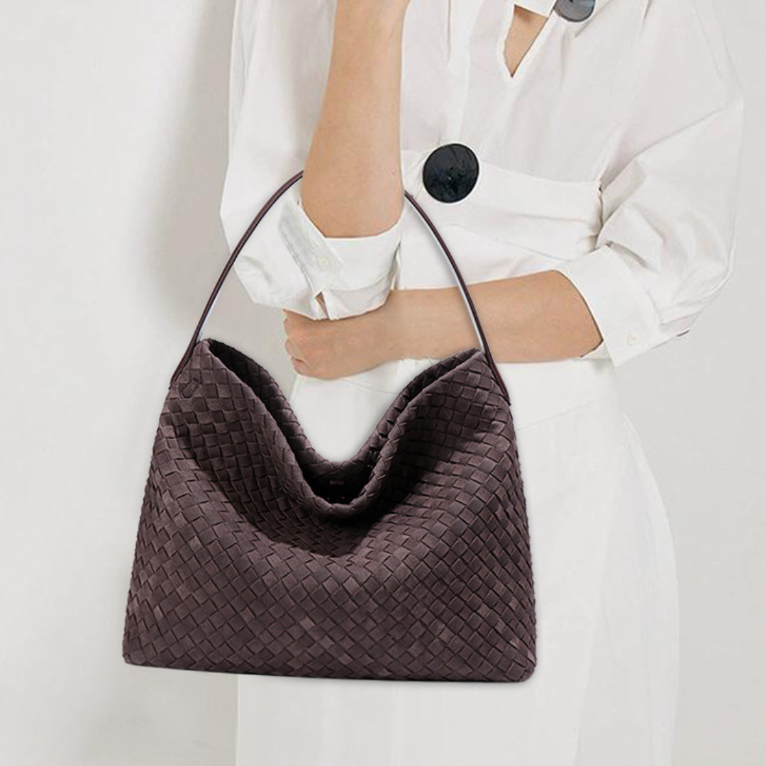 Celestial Elegance: Velanci Crown Handbag