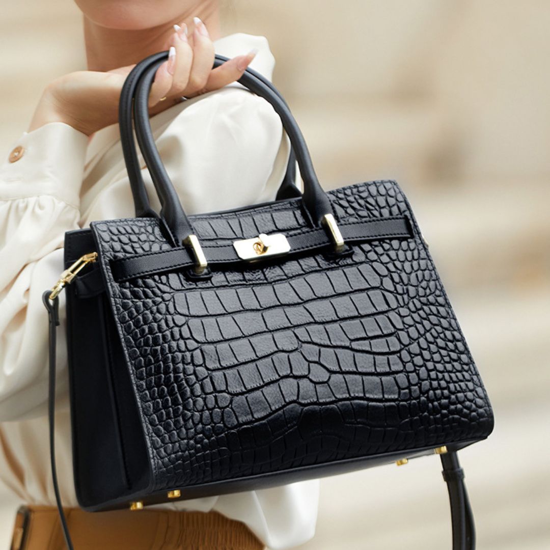 Velanci Crown Legacy Handbag - Timeless Elegance Redefined