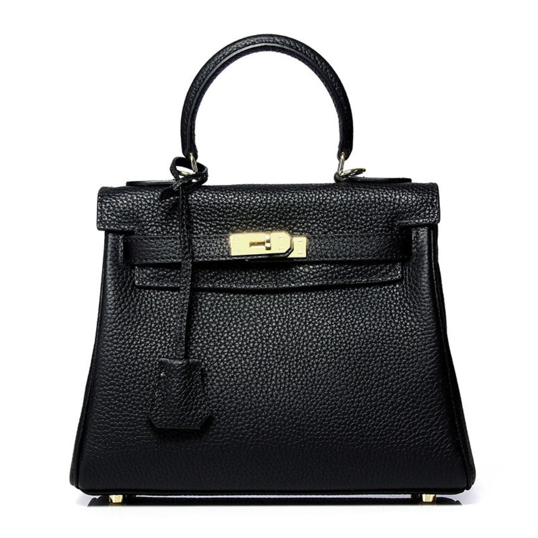 Velanci Ivory Crest Luxe Handbag