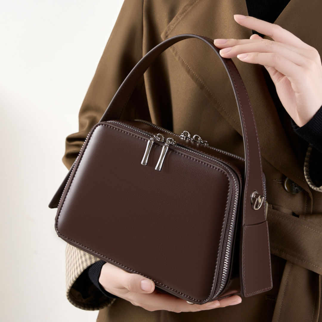 Velanci Leandra Leather Handbag: Effortless Elegance Redefined