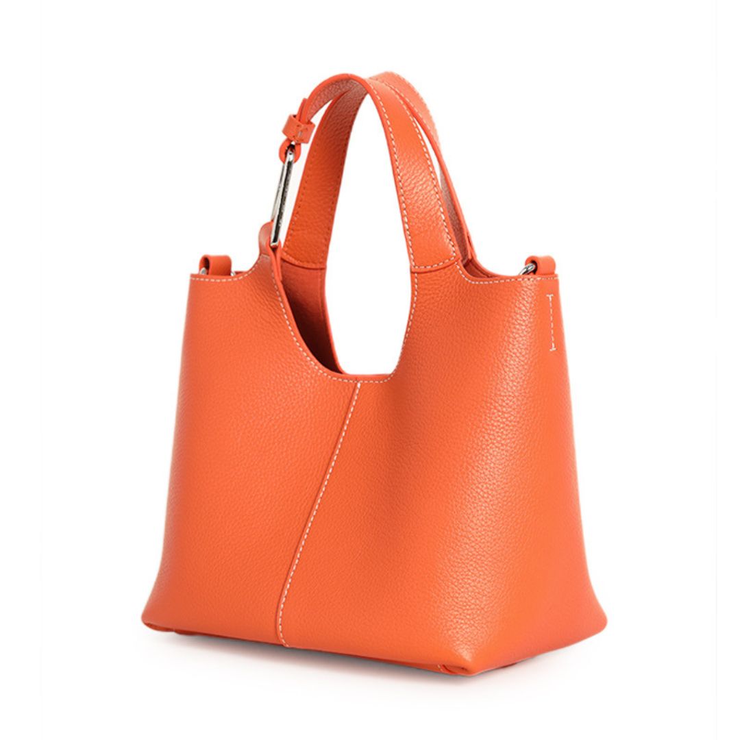 Dusky Pearl Elegance Handbag by Velanci