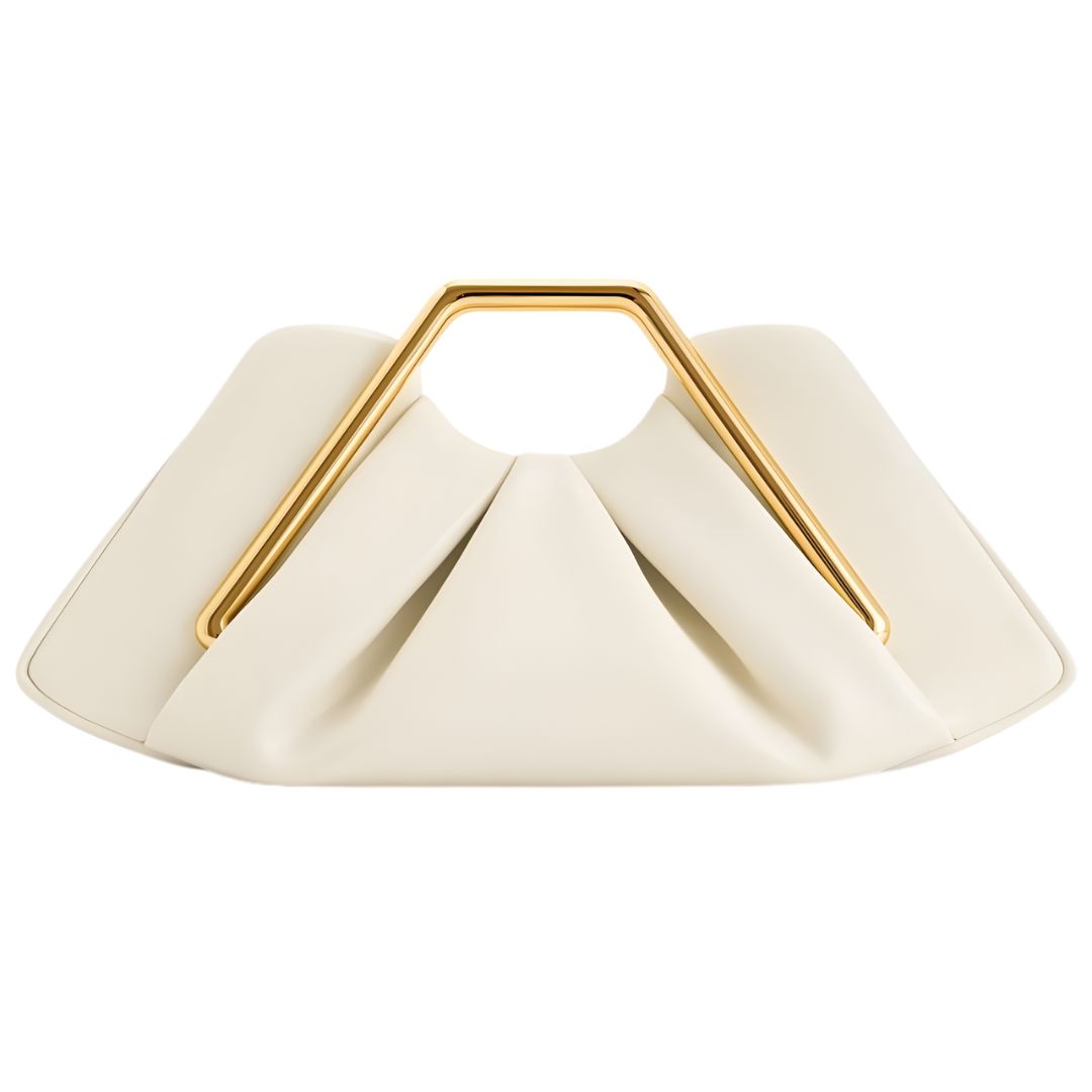 Velanci Pleated Heirloom Handbag - Timeless Leather Elegance