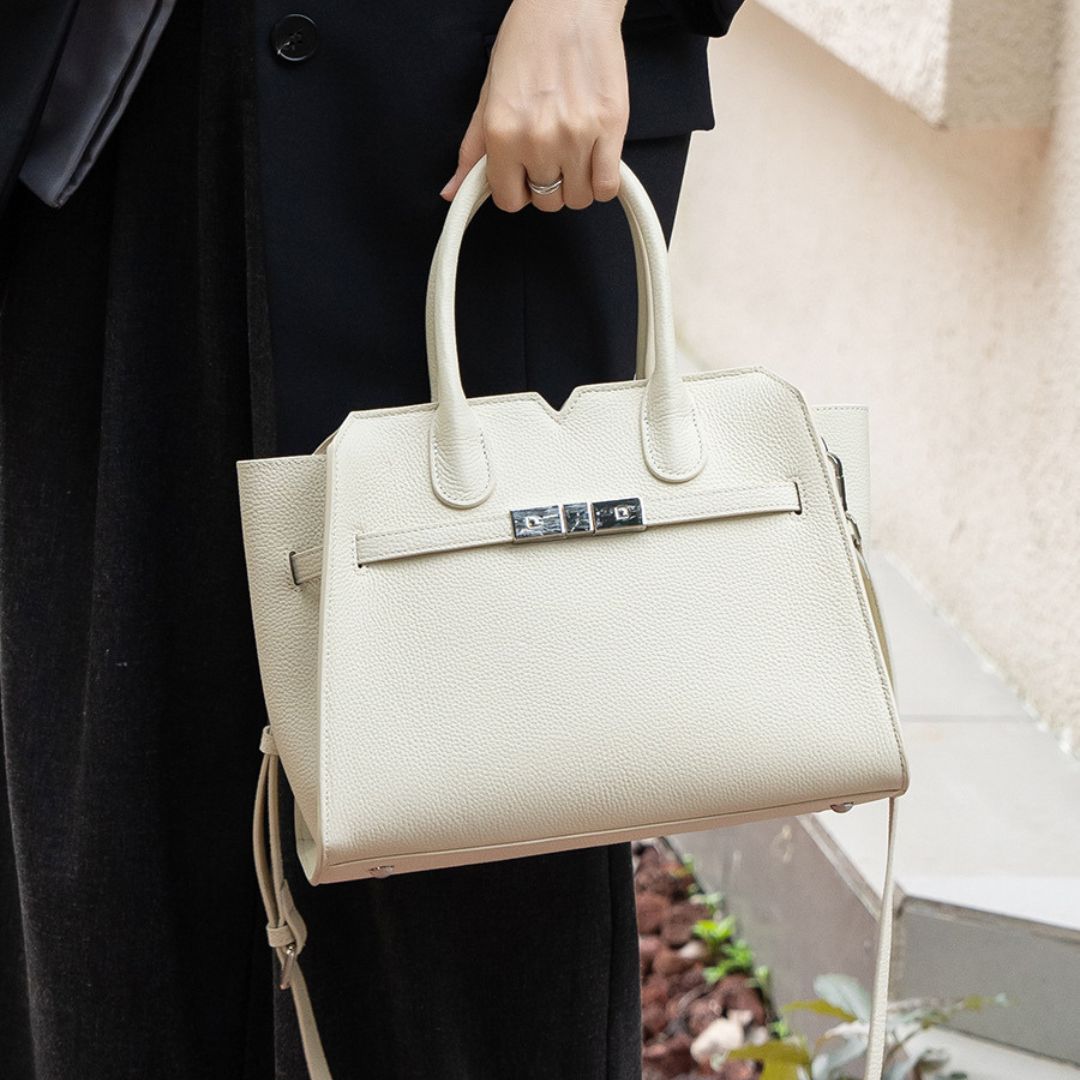 Velanci d'Élégance Genuine Leather Handbag