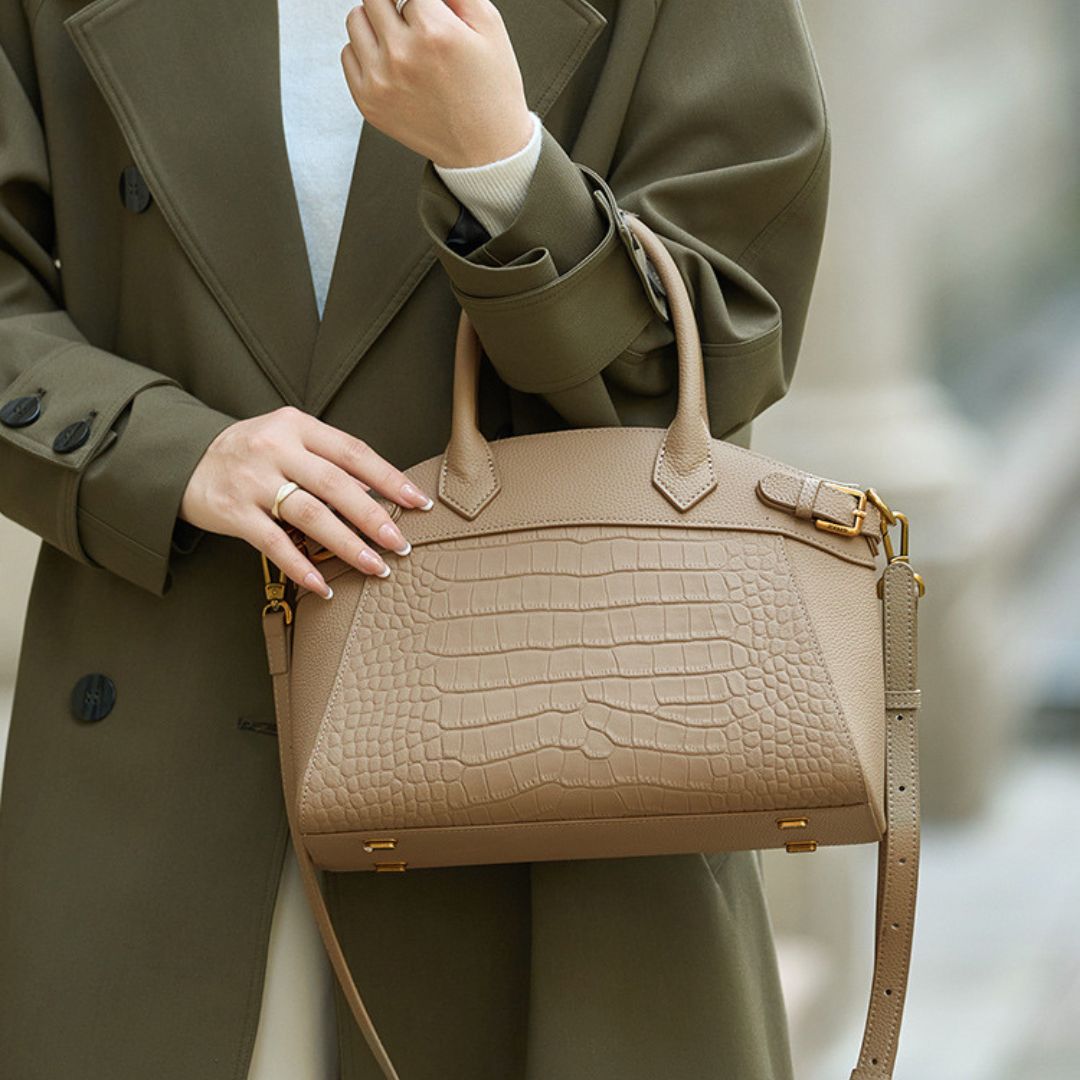 Velanci Orchard Veil Handbag - Elegance Redefined