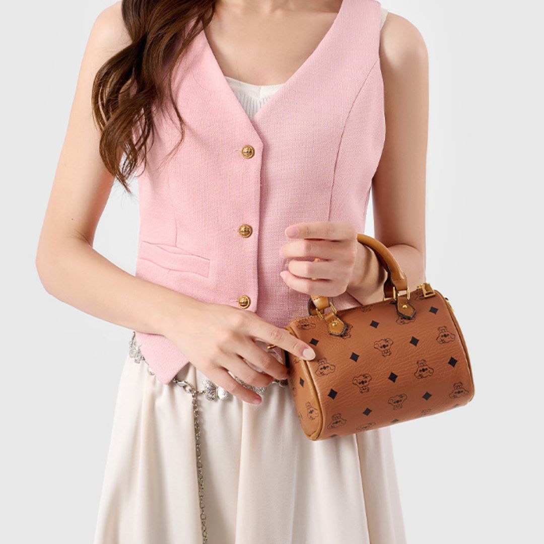 Velanci Serene Mirage Leather Handbag