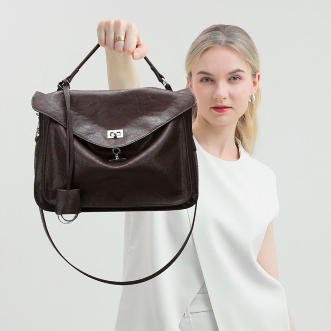 Velanci Bruna Leather Handbag - Elegance Redefined