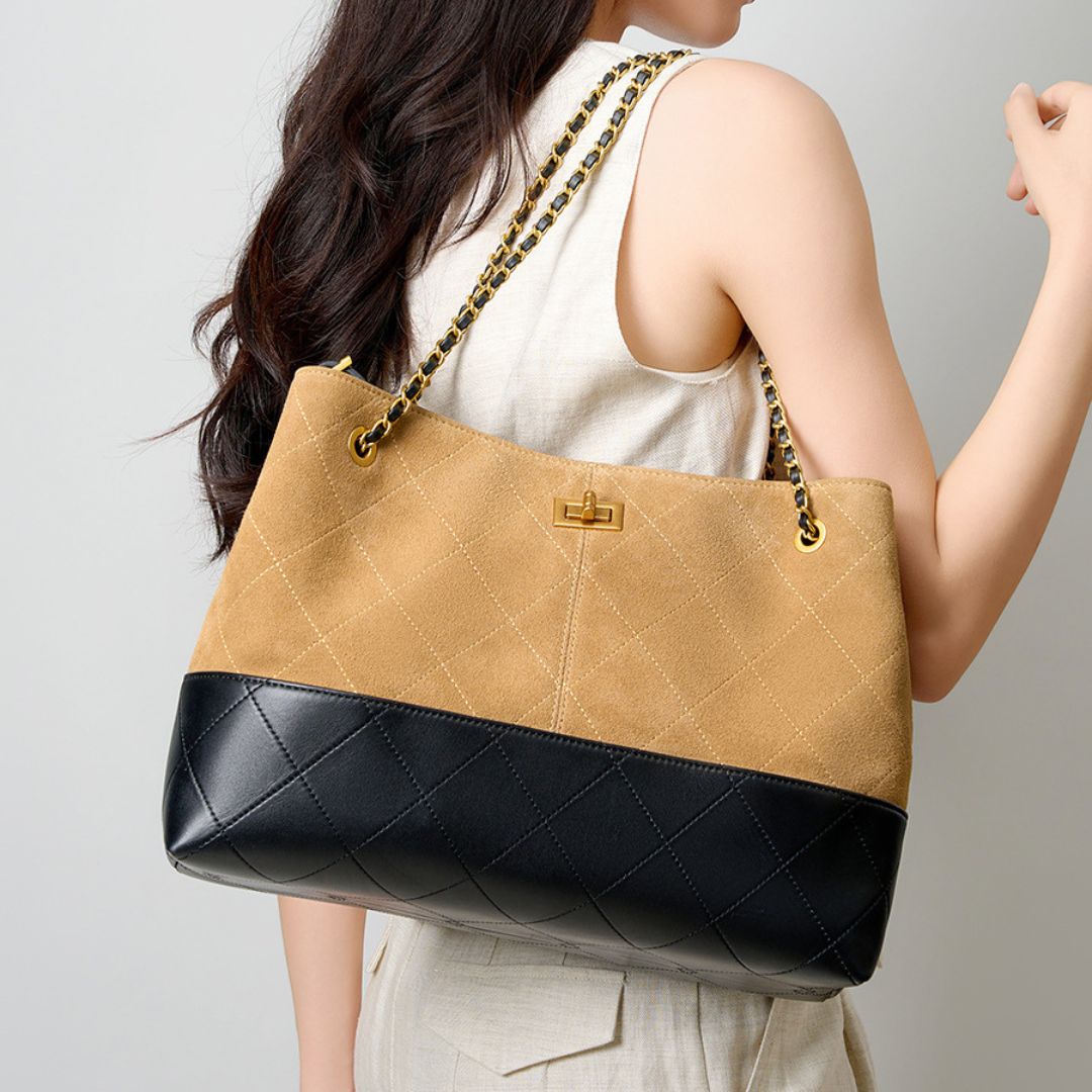 Lustre Royale Genuine Leather Handbag