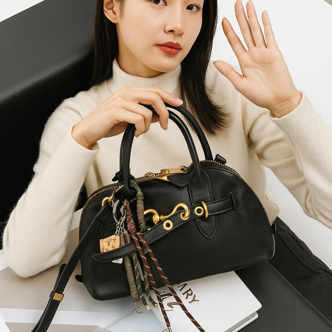 Velanci Alba Luxe Leather Handbag