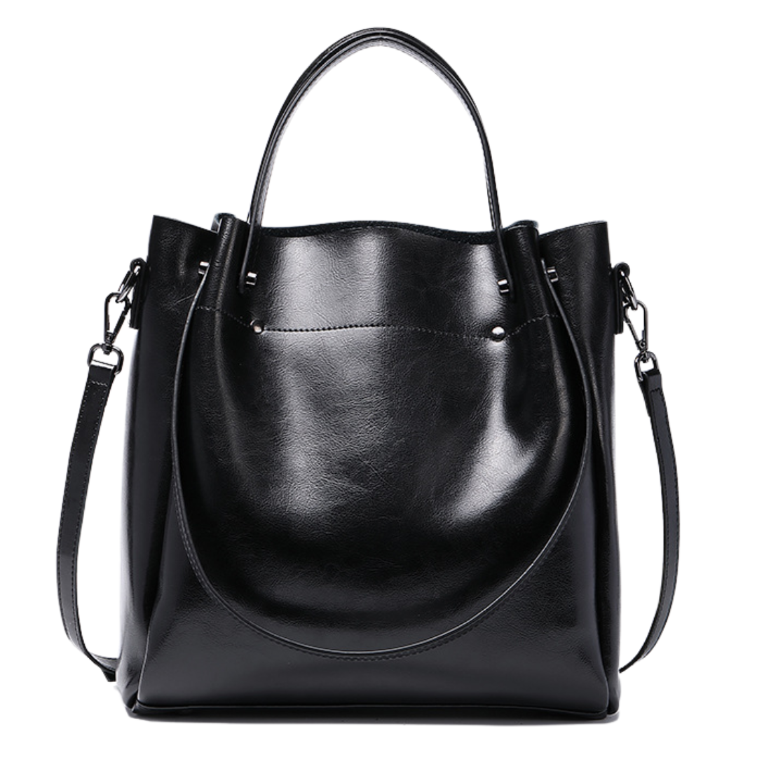 Velanci Garnet Frost Luxurious Leather Handbag