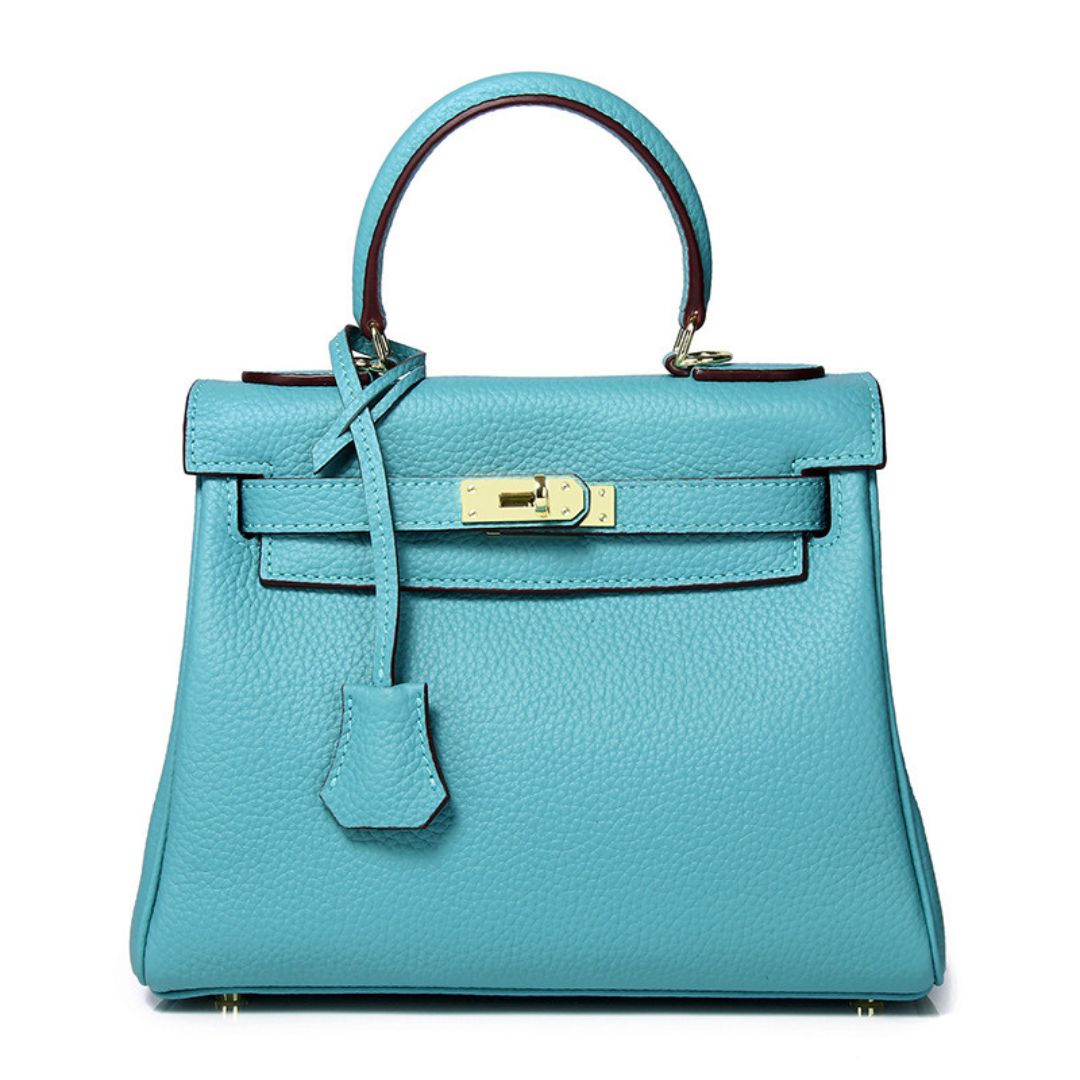 Velanci Ivory Crest Luxe Handbag