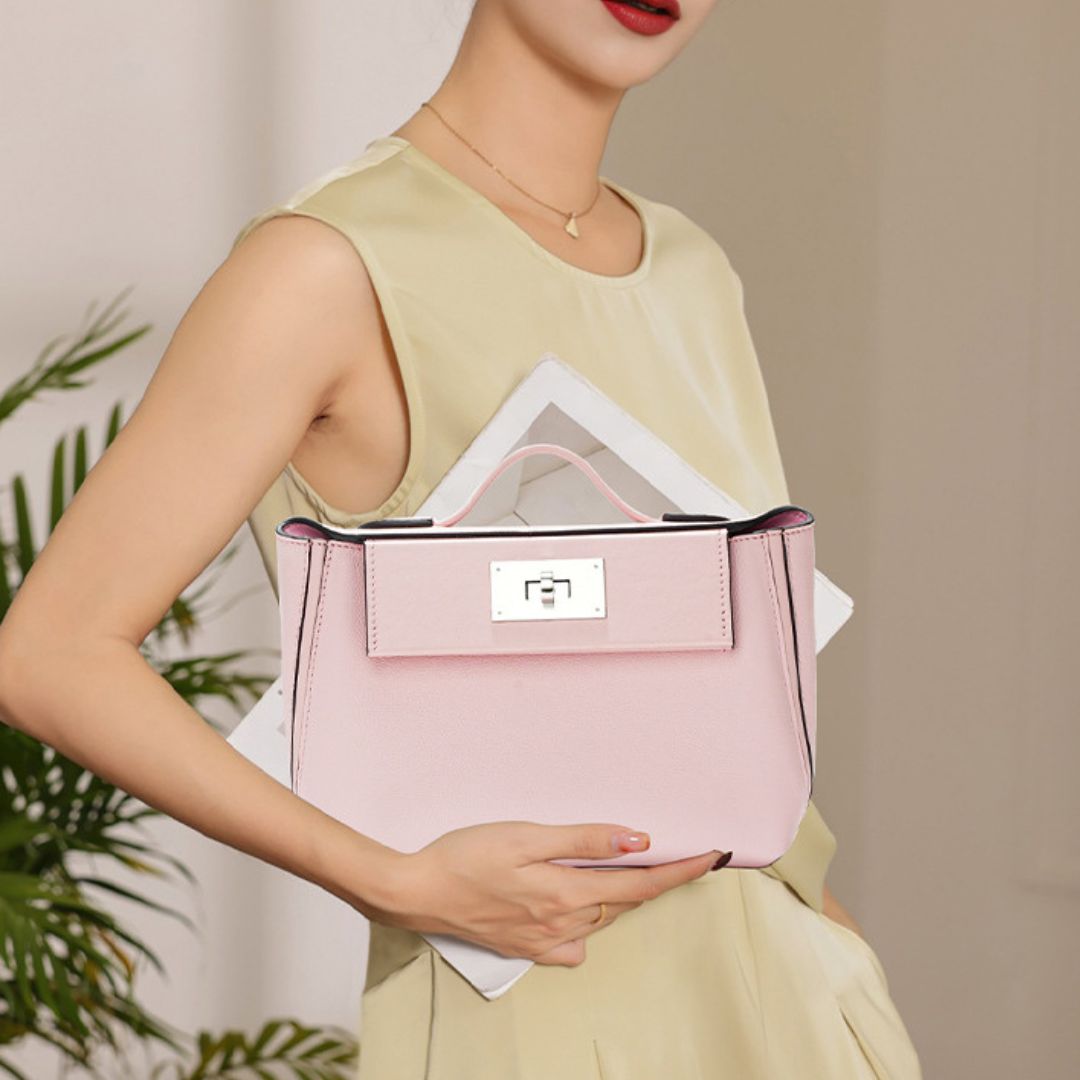 Velanci Ivory Empress Handbag: A Statement of Regal Elegance