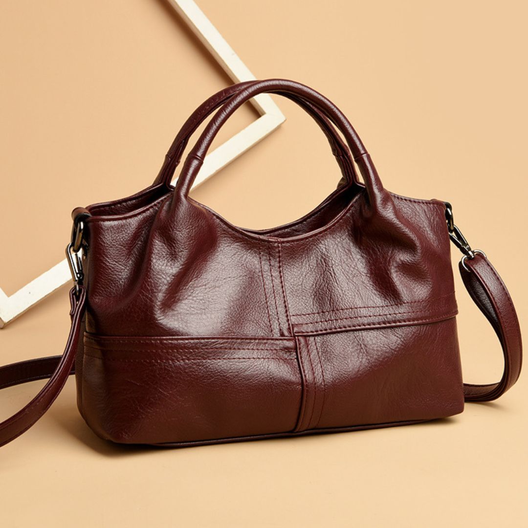 Velanci Carolina Luxe Leather Handbag