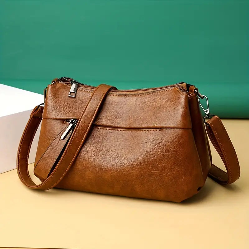 Velanci Seraphina Luxe Leather Crossbody Bag