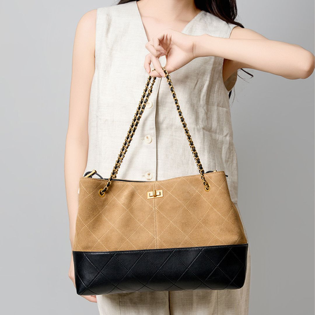 Lustre Royale Genuine Leather Handbag