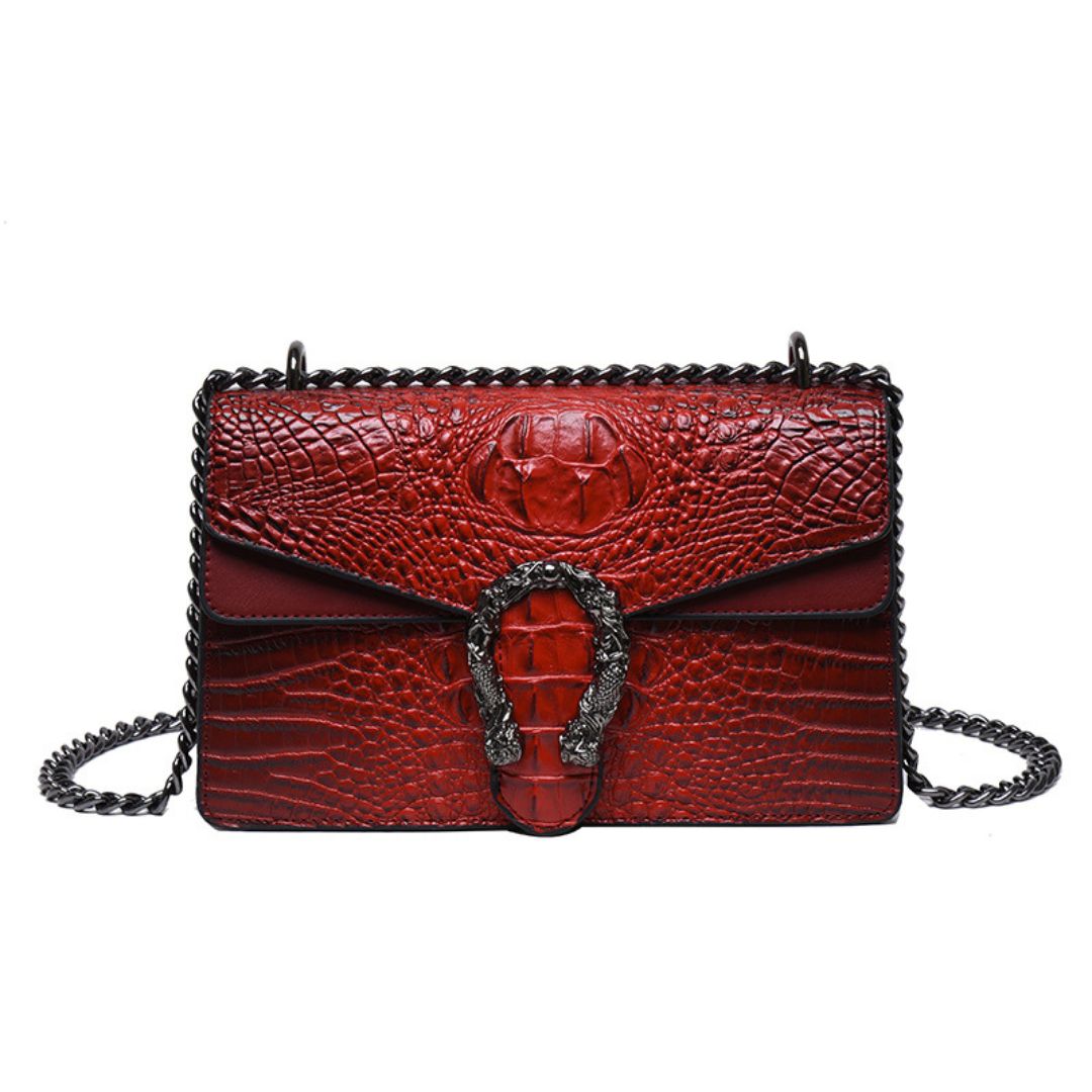 Velanci Emanuela d'Émeraude Leather Handbag