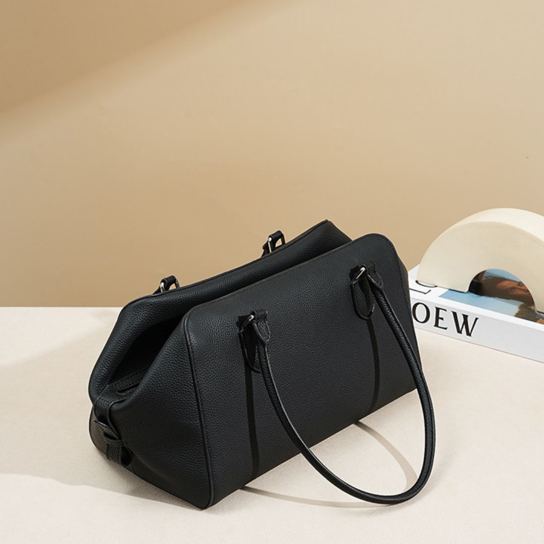 Velanci Crimson Echo Luxe Handbag