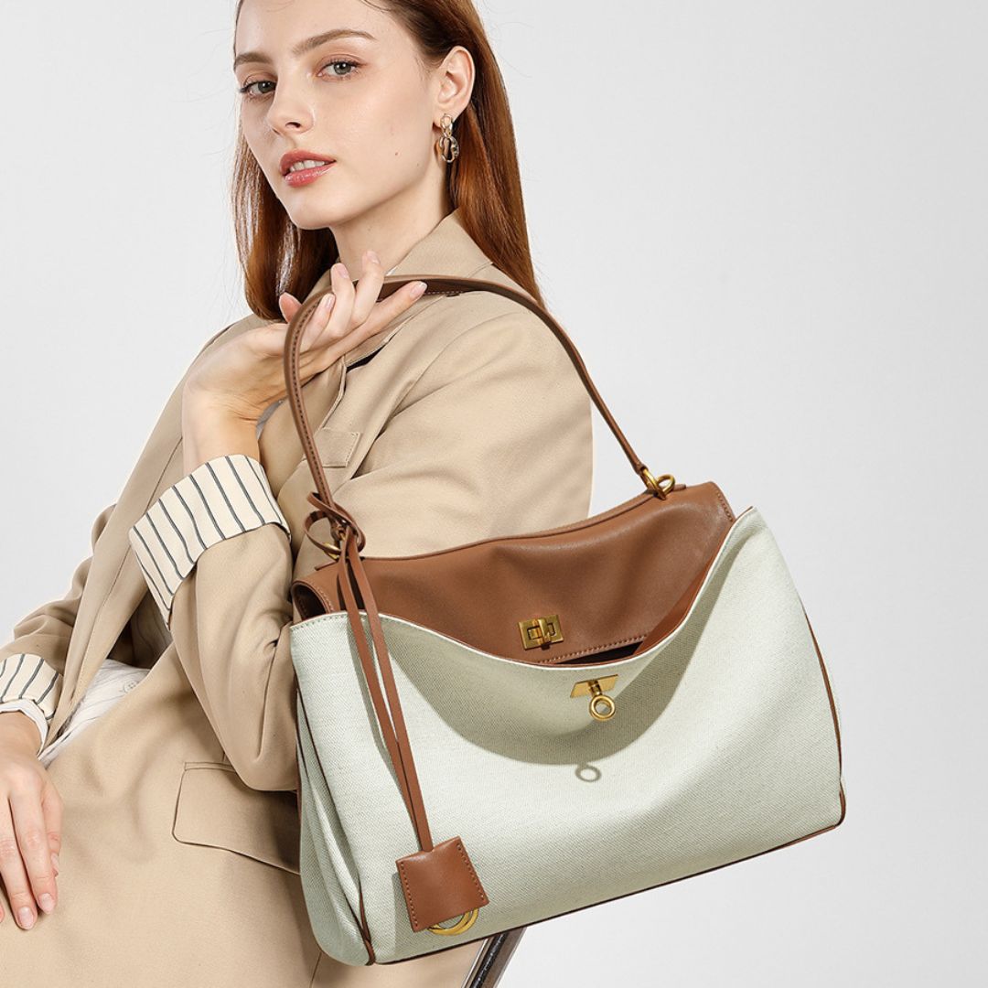 Orchid Whisper Luxury Handbag