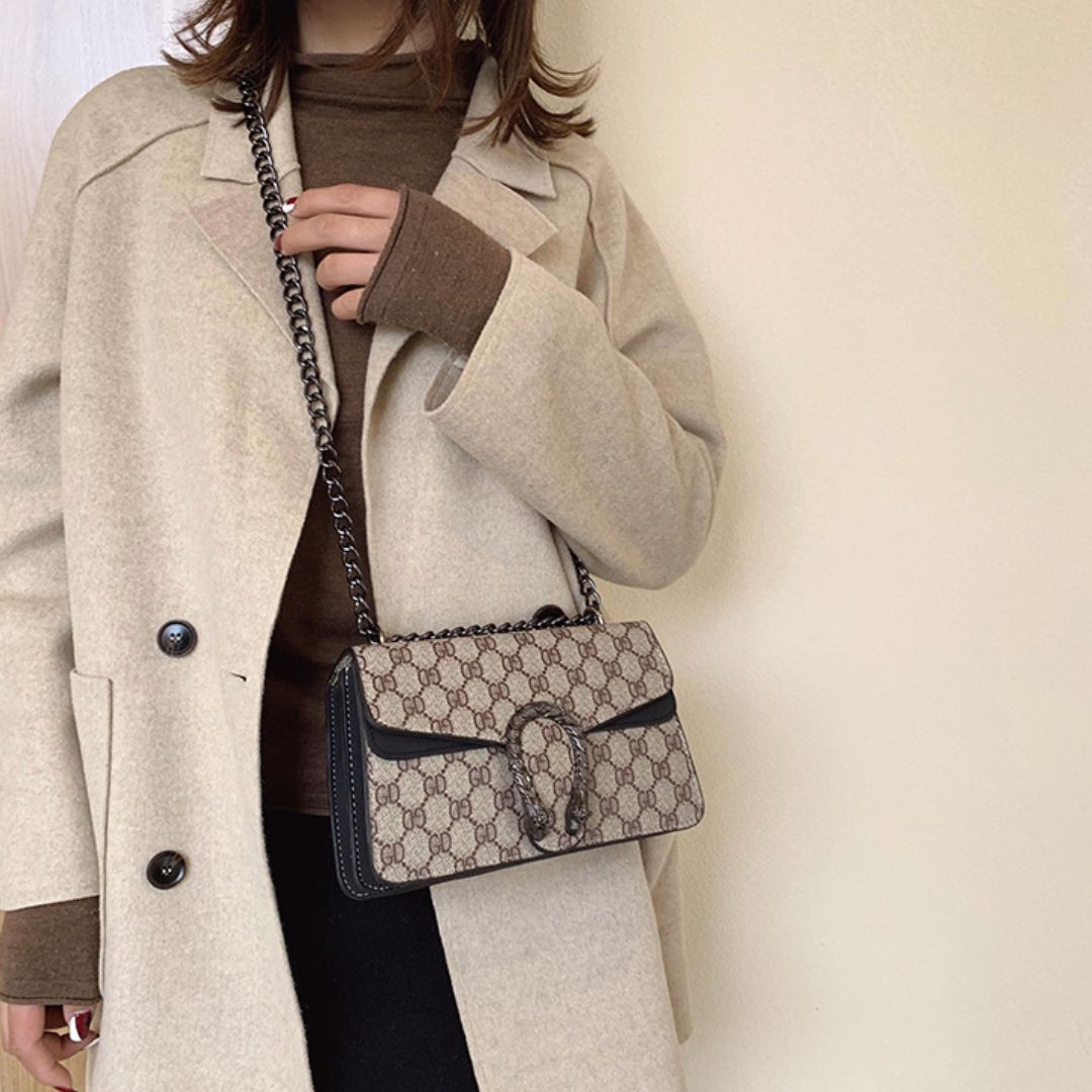 Velanci de Minuit Leather Handbag