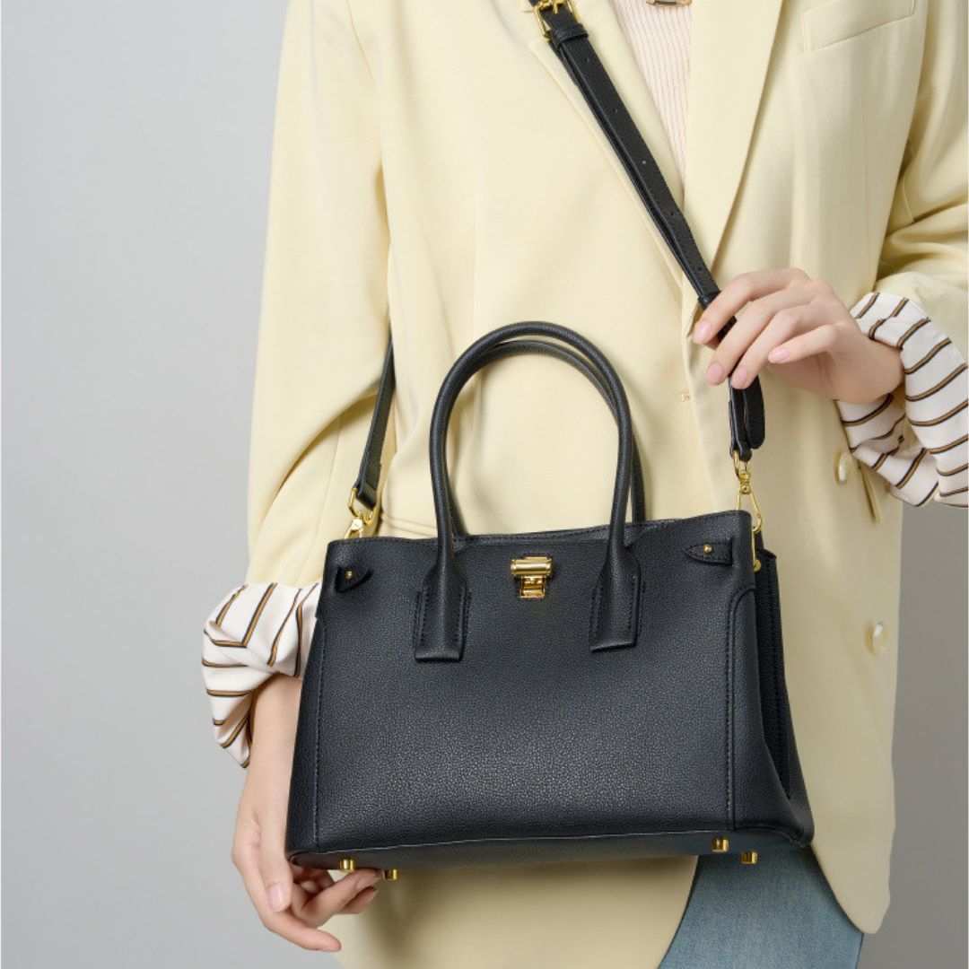 Velanci Gilded Horizon Luxe Handbag