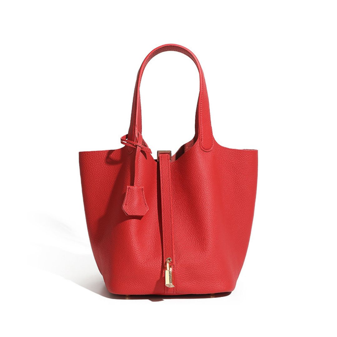 Velanci Sovereign Charm Leather Handbag