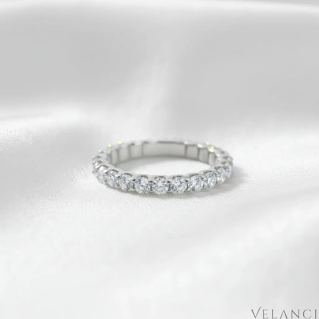 Band Ring Giulia - 3mm Sterling Silver Band Velanci