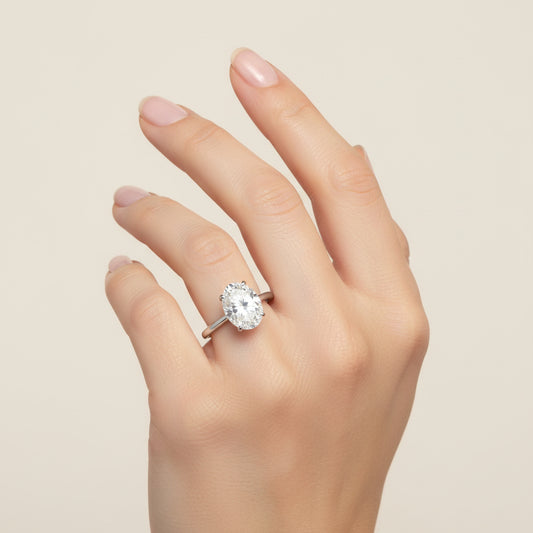 Sterling Silver Emera Ring