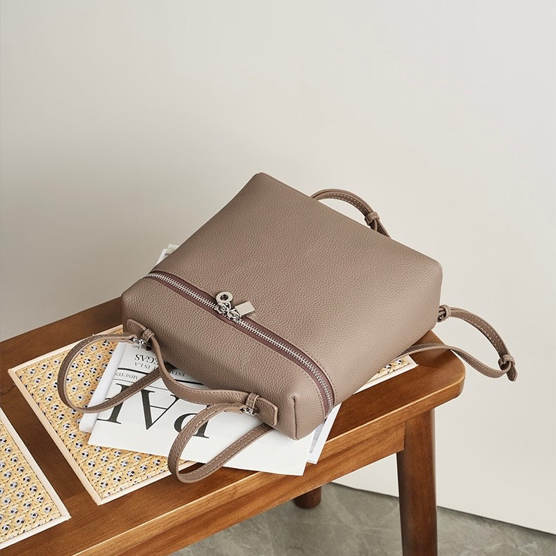 Exquisite Luxury Genuine Leather Women's Backpack