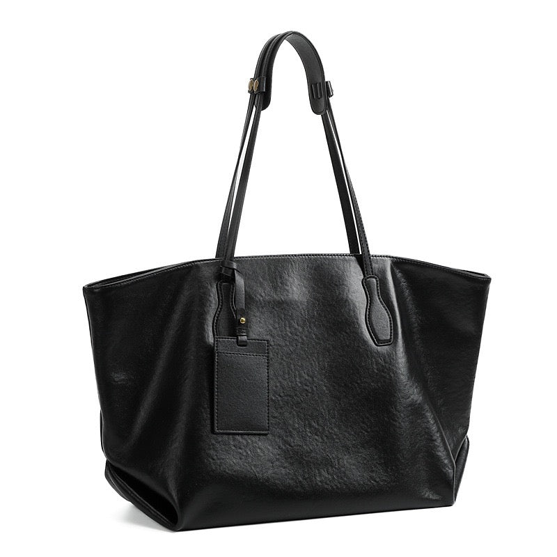 Signature Vintage Leather Tote: Elegance Meets Functionality