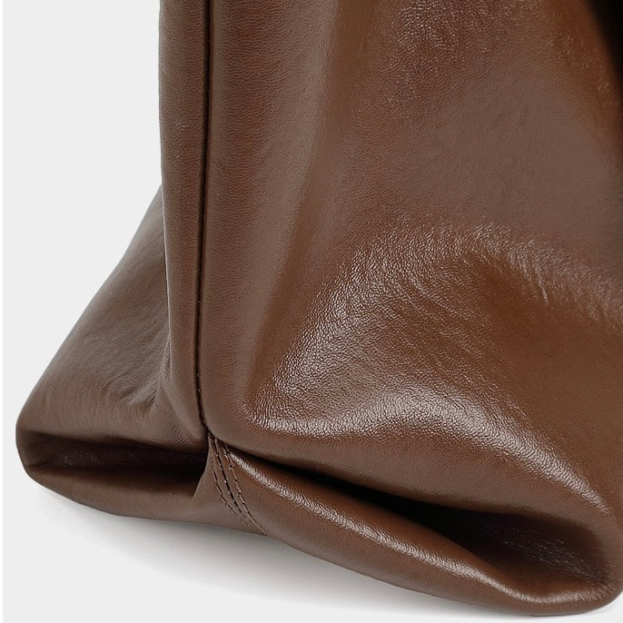 Signature Vintage Leather Tote: Elegance Meets Functionality