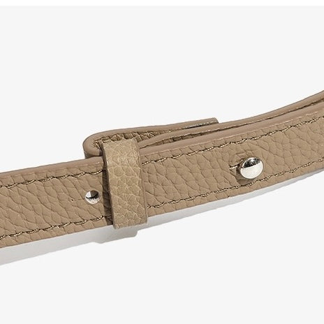 Elegant Minimalist Leather Commuter Tote Bag