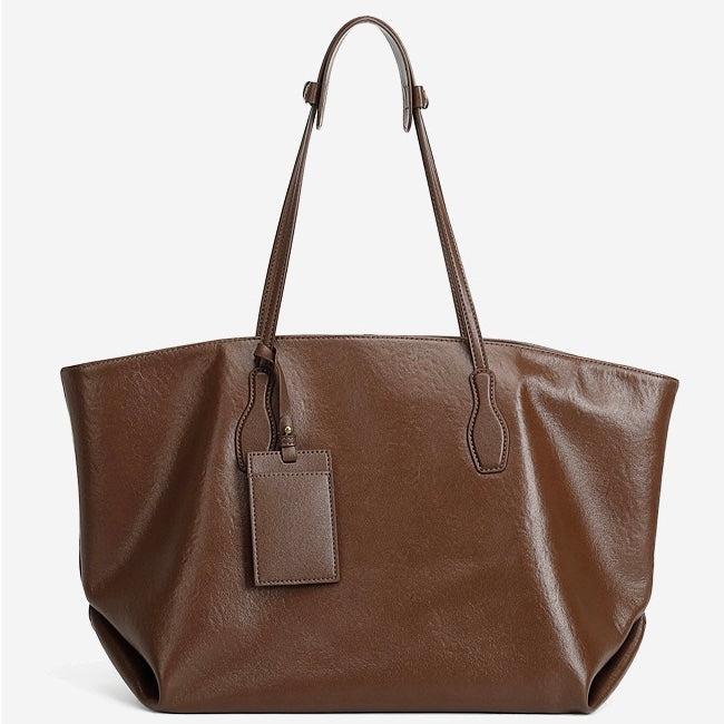 Signature Vintage Leather Tote: Elegance Meets Functionality