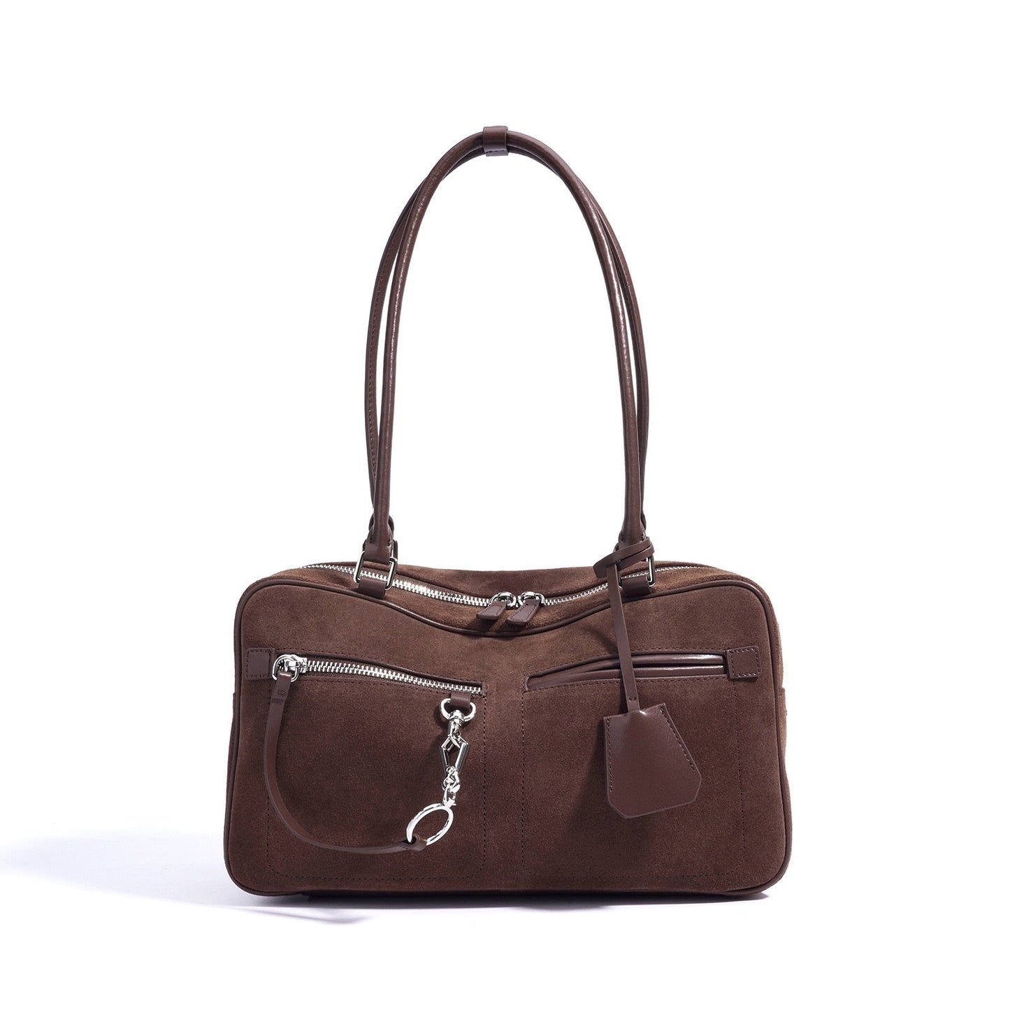 Women’s Matte Leather Vintage Pillow Tote – Elegant All-Day Companion