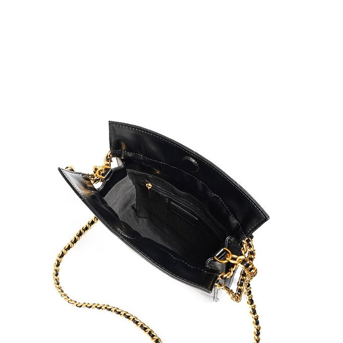 Genuine Leather Quilted Chain Bucket Bag — Effortless Elegance for Every Occasion