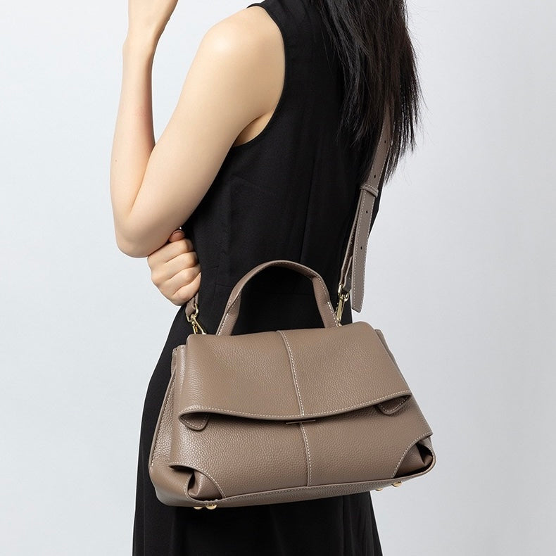 Elegant Genuine Leather Designer Handbag for Women