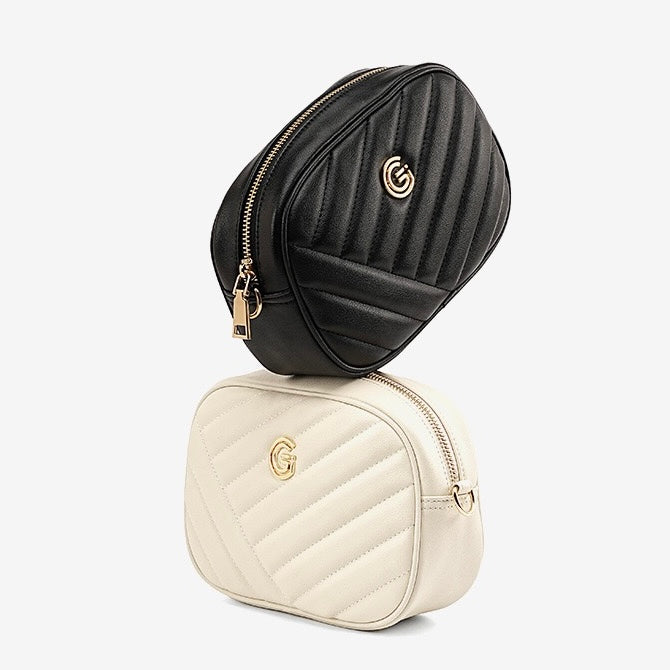 Elegant Genuine Leather Retro Round Bag