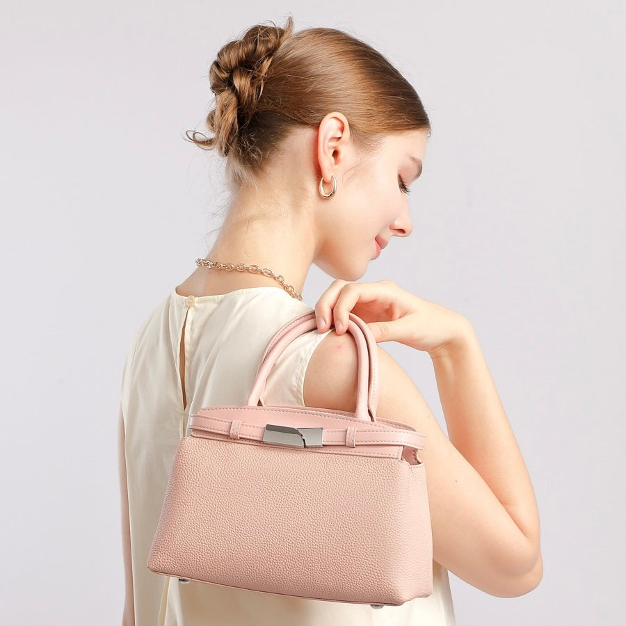 Women's Luxurious Genuine Leather Crossbody Clutch Bag