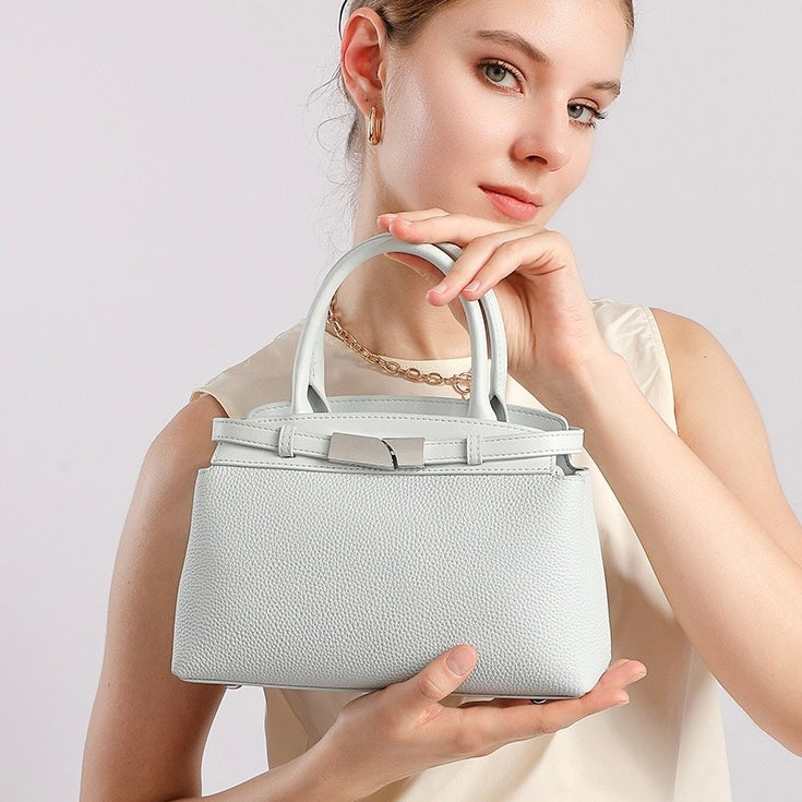 Women's Luxurious Genuine Leather Crossbody Clutch Bag