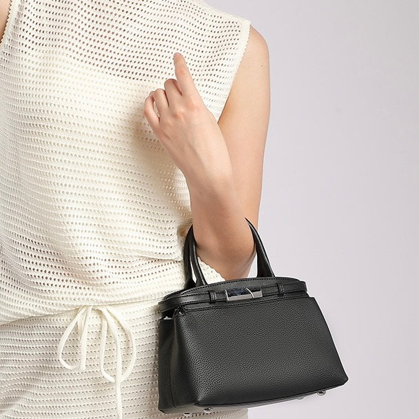 Women's Luxurious Genuine Leather Crossbody Clutch Bag