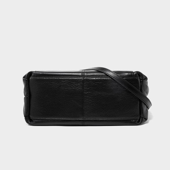 Elegant Genuine Leather Tote Bag – Versatile Large Capacity for Everyday Chic