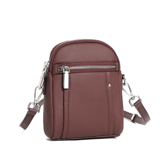 TOGO Premium Cowhide Crossbody Bag: Elegant Versatility for Modern Chic