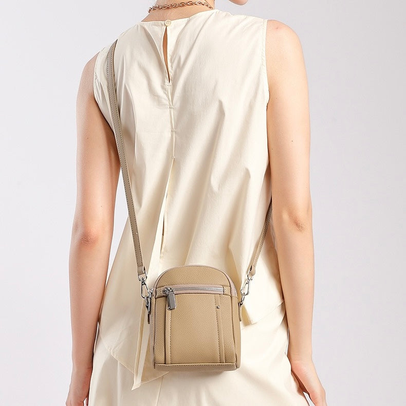 TOGO Premium Cowhide Crossbody Bag: Elegant Versatility for Modern Chic