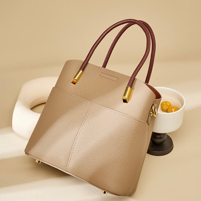 Elegant Genuine Leather Women's Crossbody Handbag