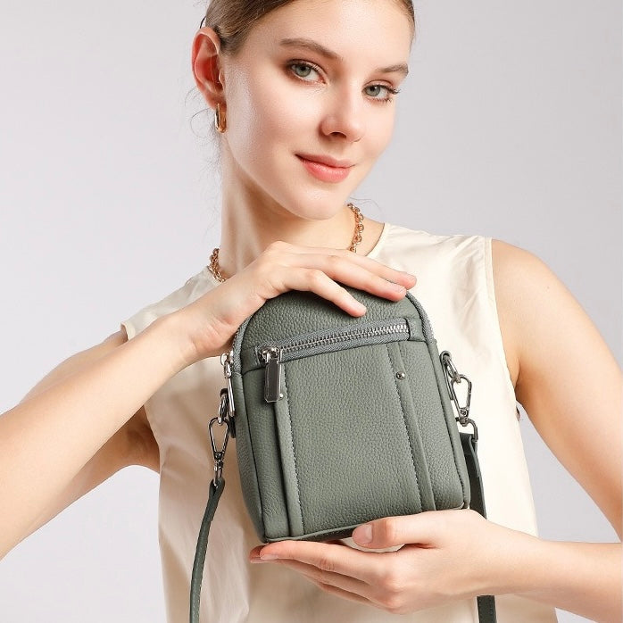 TOGO Premium Cowhide Crossbody Bag: Elegant Versatility for Modern Chic