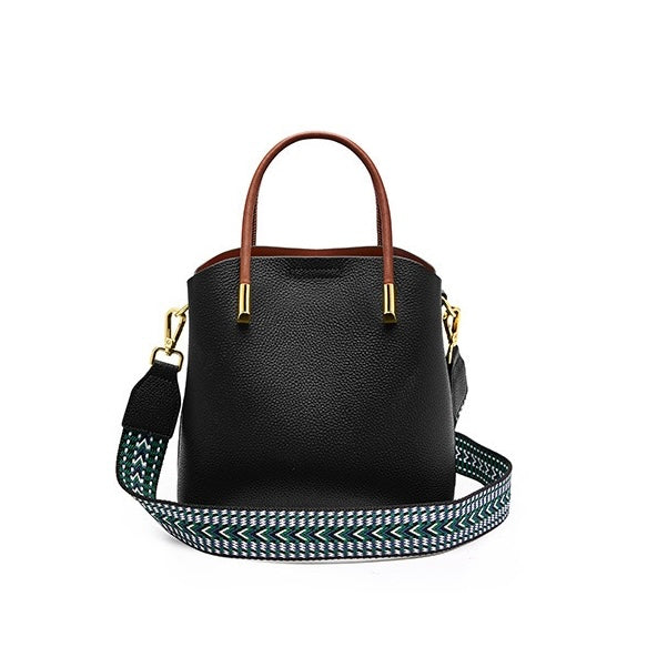 Elegant Genuine Leather Women's Crossbody Handbag