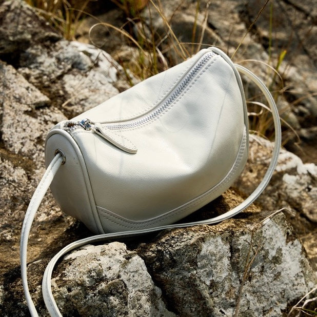 Elegant Genuine Leather Mini Crossbody Bag - Everyday Sophistication