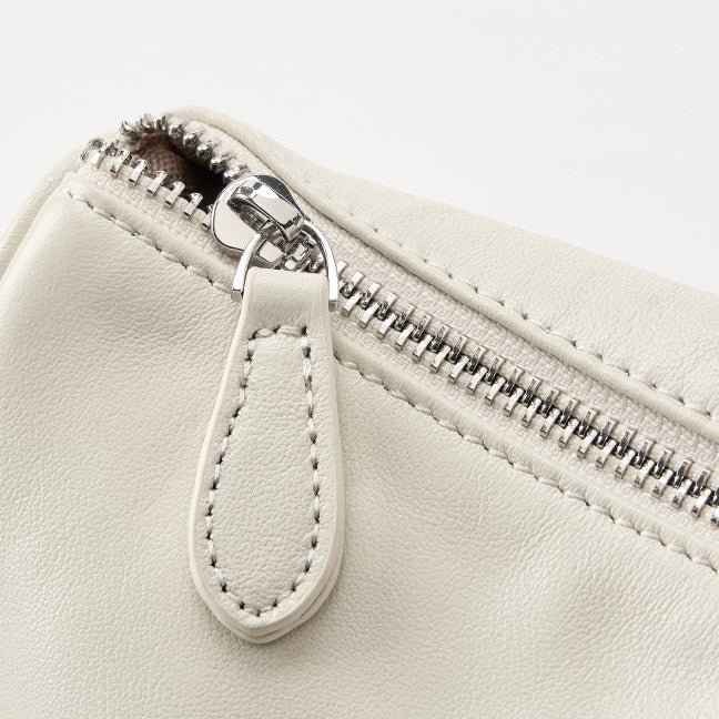 Elegant Genuine Leather Mini Crossbody Bag - Everyday Sophistication